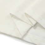 Y2K Beige Graphic T-Shirt — fabric close-up