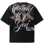 Y2K Cross Graphic Loose T-Shirt — front view