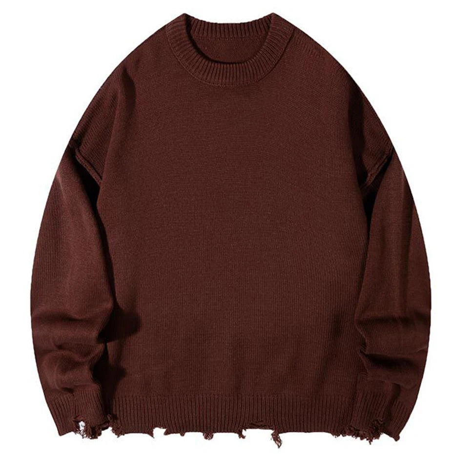 Knit Oversized Sweater — detail shot