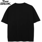 Anime Cartoon Graphic T-Shirt — back view