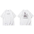 Letter Print T-Shirt — fit shot