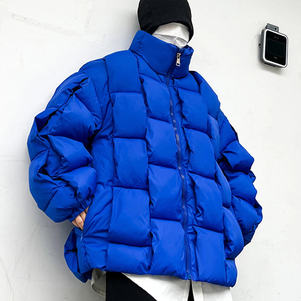 Padded Loose Puffer Jacket — side view