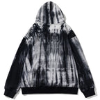 Vintage Tie Dye Oversized Hoodie — detail shot
