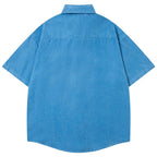 Loose Varsity Jacket — front view