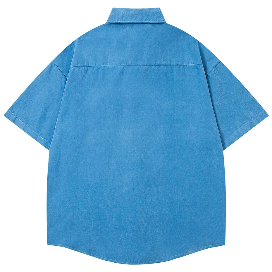 Loose Varsity Jacket — front view