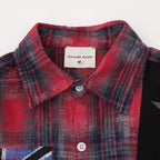 Shirts Vintage Plaid Oversized Shirt — detail shot
