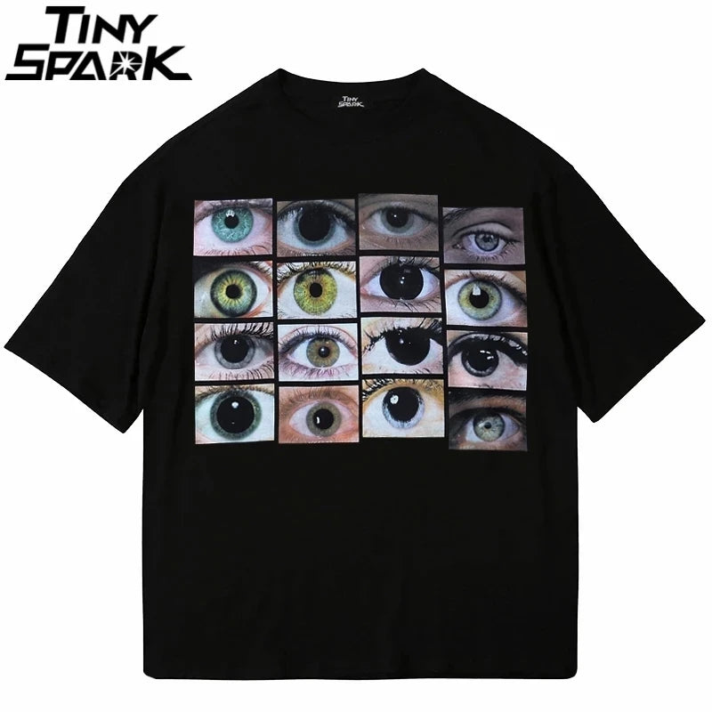 Black Eyes Graphic T-Shirt — front view