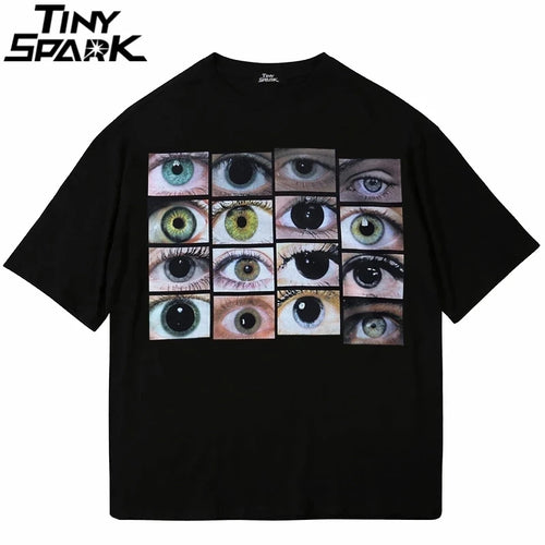 Black Eyes Graphic T-Shirt — front view