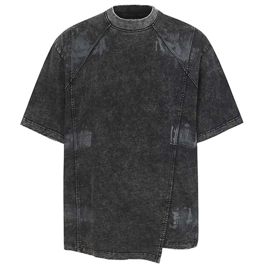 Vintage Patchwork Regular T-Shirt — styling shot