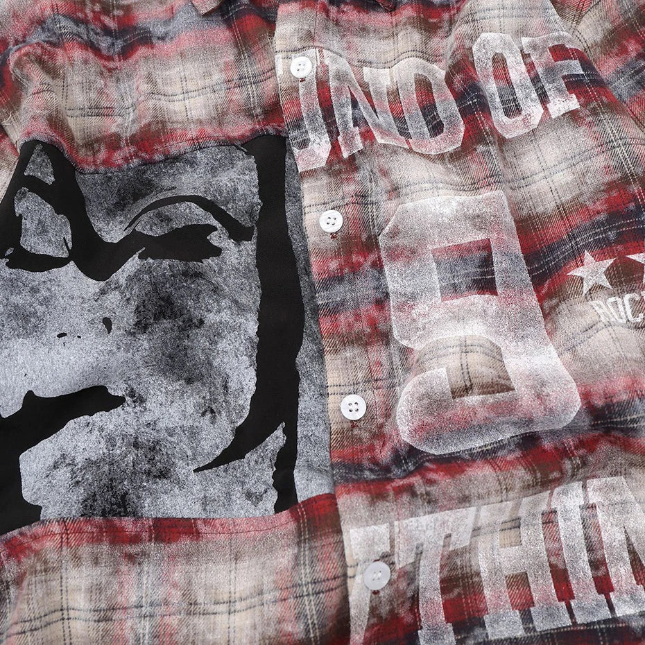 Shirts Graphic Oversized Shirt — fit shot