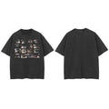 Black Eyes Washed T-Shirt — fit shot
