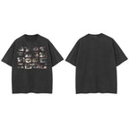 Black Eyes Washed T-Shirt — fit shot