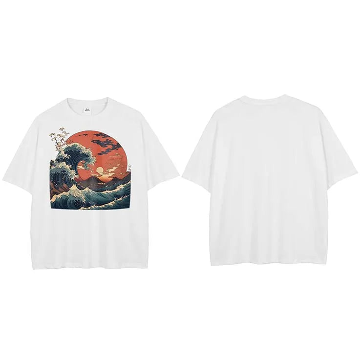 Black Sun Washed T-Shirt — full look