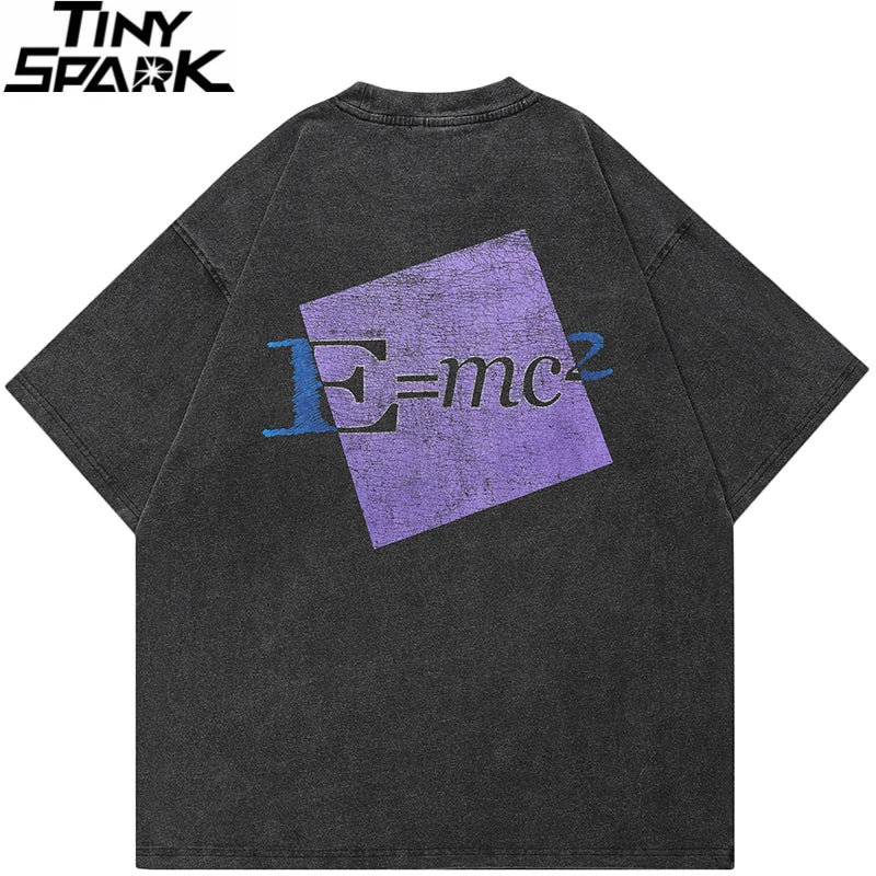 Black Graffiti Faded T-Shirt — front view