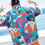 Anime Loose Shirt — fabric close-up