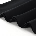 Black Shadow Graphic Long Sleeve Tee — detail shot