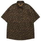 Vintage Leopard Oversized Shirt — styling shot