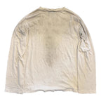 Vintage Eyes Graphic Oversized Long Sleeve Tee — front view