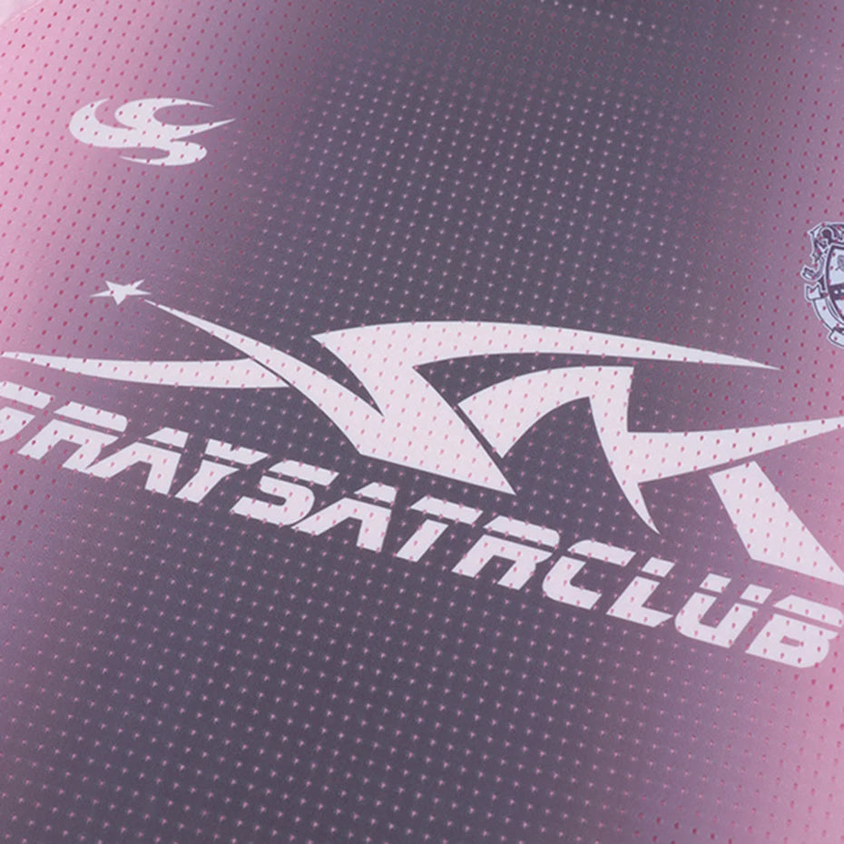 Y2K Pink Loose T-Shirt — fit shot