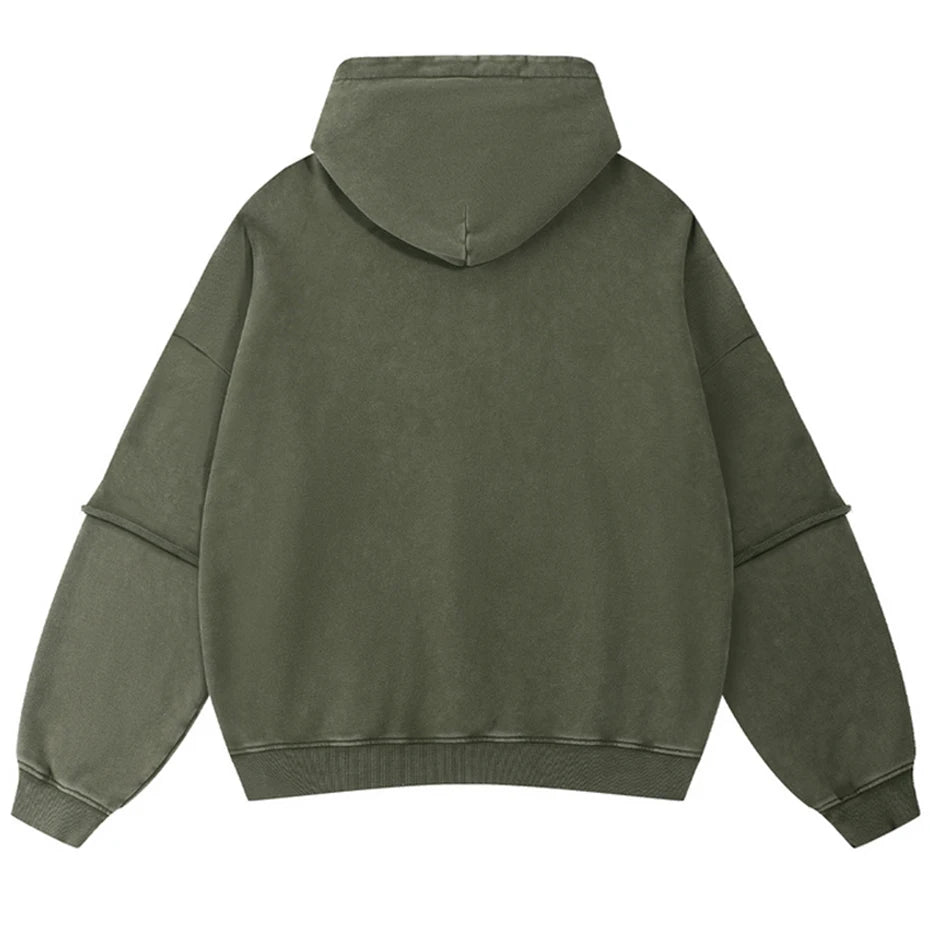 Hoodies Vintage Oversized Hoodie — detail shot