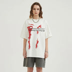 White Eye Graphic T-Shirt — front view