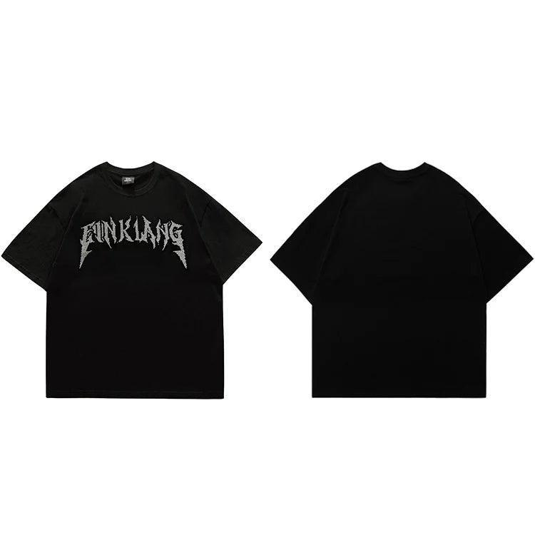 Black Letter T-Shirt — detail shot