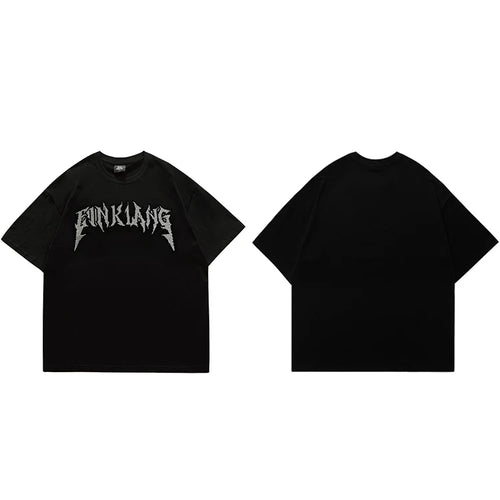 Black Letter T-Shirt — detail shot