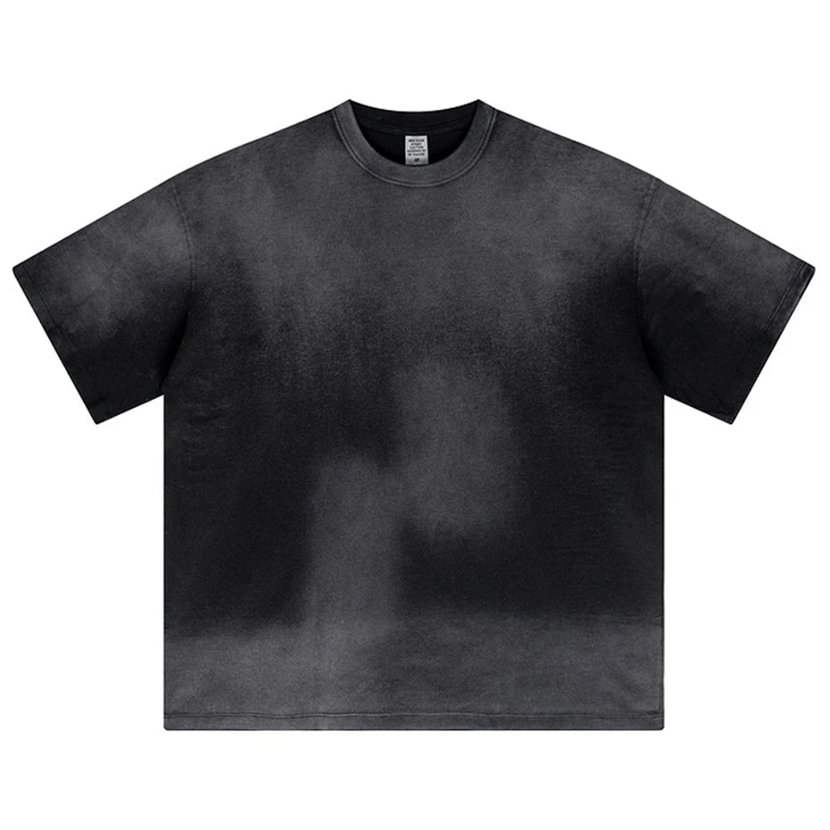 Retro Vintage Washed Oversized T-Shirt — styling shot