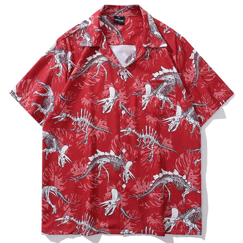 Skeleton Graphic Shirt — styling shot