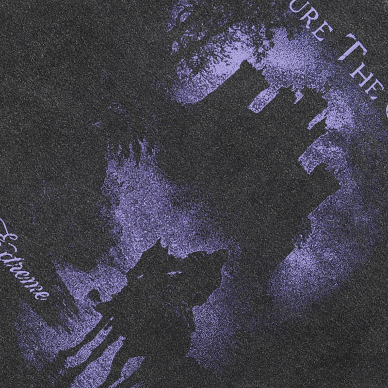 Black Faded T-Shirt — front view
