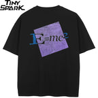 Black Graffiti Faded T-Shirt — detail shot