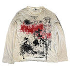Y2K Anime Graphic Oversized Long Sleeve Tee — detail shot