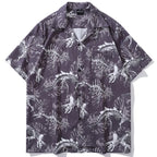 Skeleton Graphic Shirt — back view