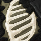 Skull Skeleton Embroidered Fleece Coat — fit shot