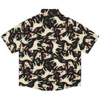 Funny Dog Graphic Loose Shirt — front view