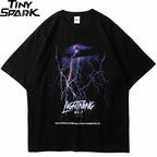 Black Lightning T-Shirt — front view
