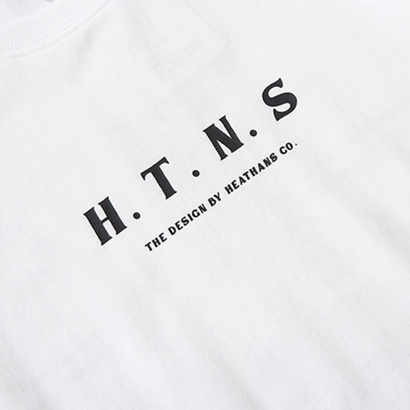 Letter Print T-Shirt — back view