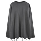 Shirts Vintage Oversized Long Sleeve Tee — front view