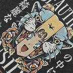 Girl Anime Graphic T-Shirt — front view