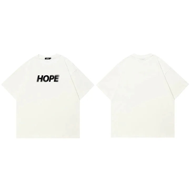 Aesthetic Black Faded T-Shirt — flat lay