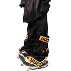 Side Pocket Wide Leg Pants — back view