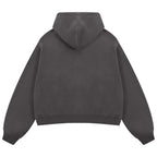 Hooded Oversized Jacket — front view