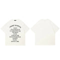 Goth Beige Graphic T-Shirt — styling shot