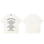 Goth Beige Graphic T-Shirt — styling shot
