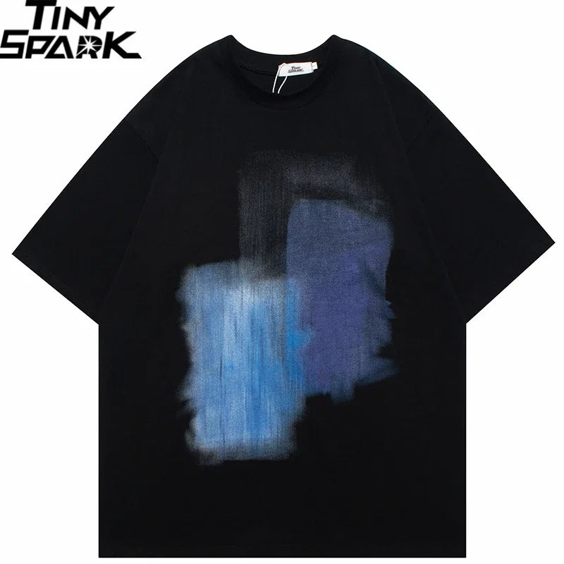 Aesthetic Graphic Oversized T-Shirt — front view
