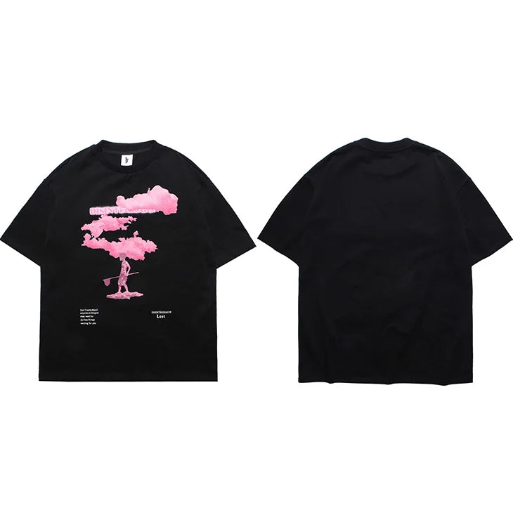 Pink Cloud T-Shirt — fit shot