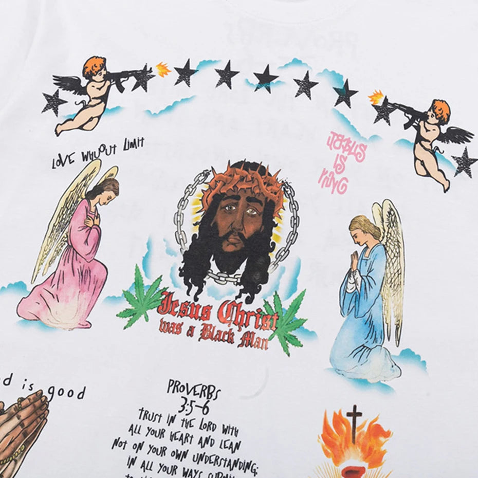 Vintage Graphic T-Shirt — fit shot