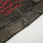 Jackets Vintage Oversized Jacket — fabric close-up