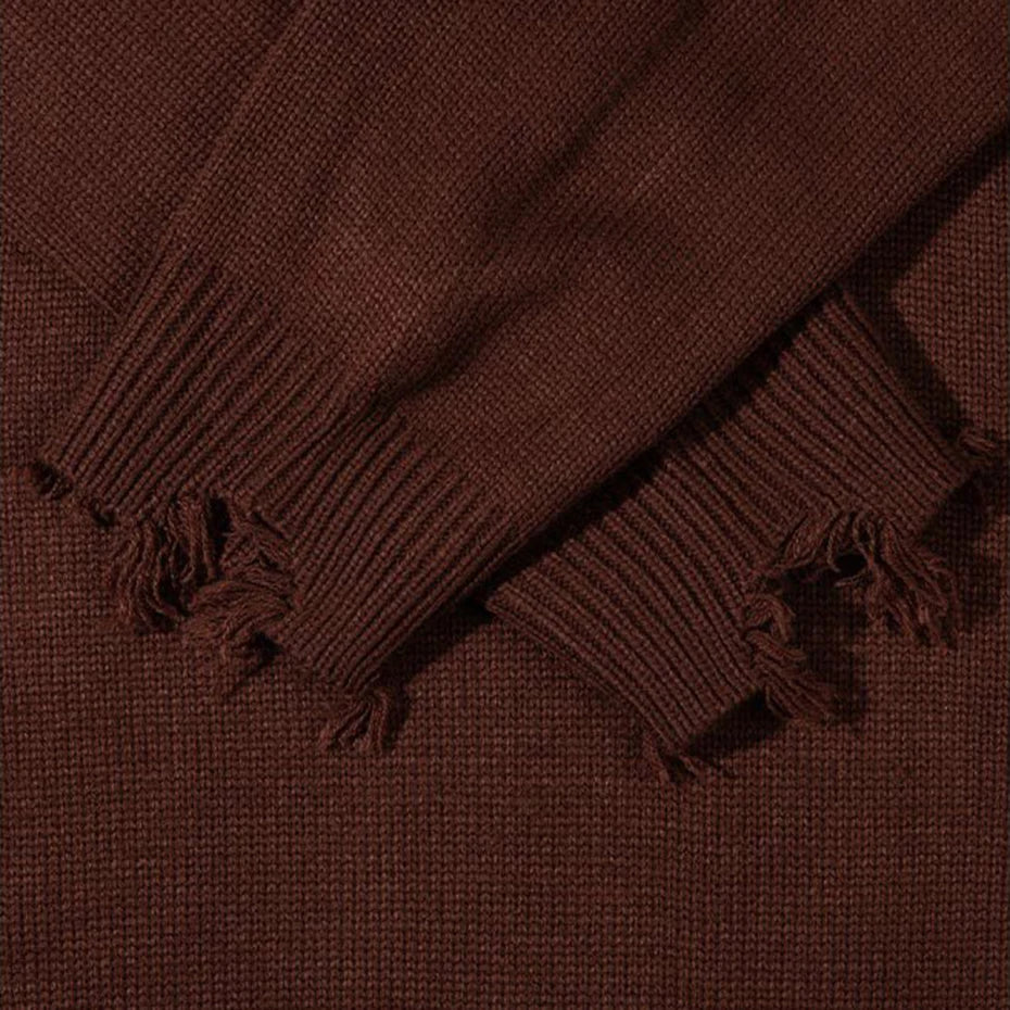 Knit Oversized Sweater — fabric close-up