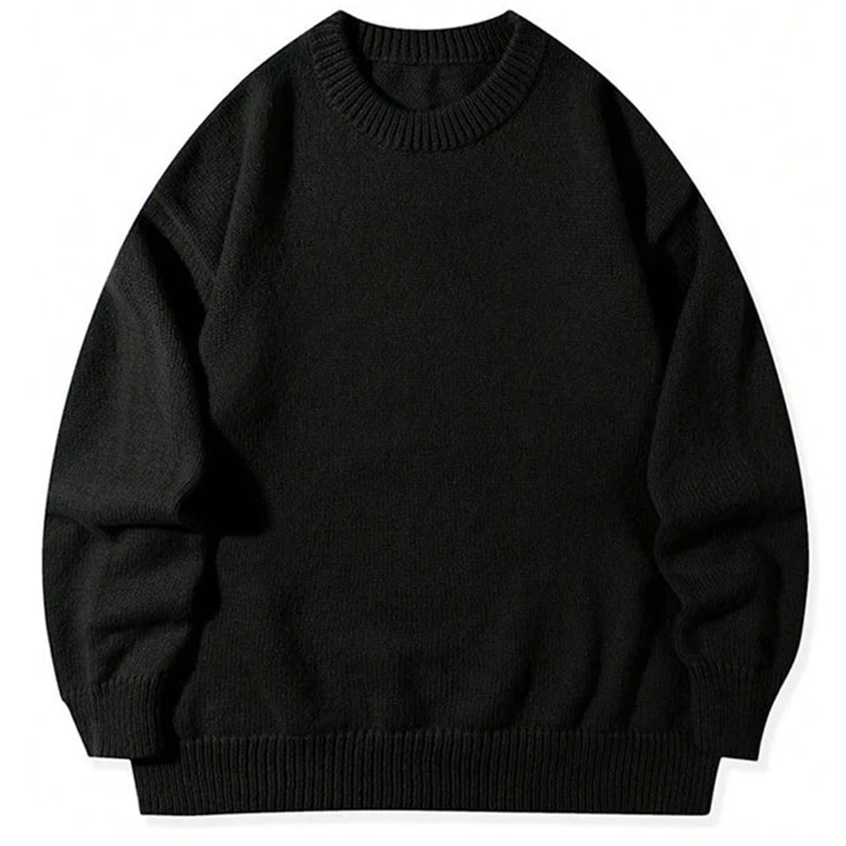 Sweaters Y2K Knit Oversized Sweater — fabric close-up